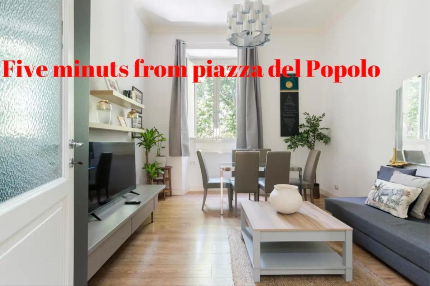 Apartmán Tiber Majesty 25 Piazza Del Popolo Řím Exteriér fotografie